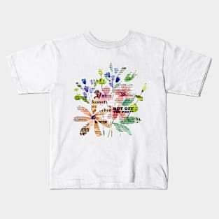 Floral Explosion - News - Full Size Image Kids T-Shirt